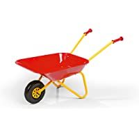 Rolly Toys 270804 - Carretilla de metal de juguete- color rojo